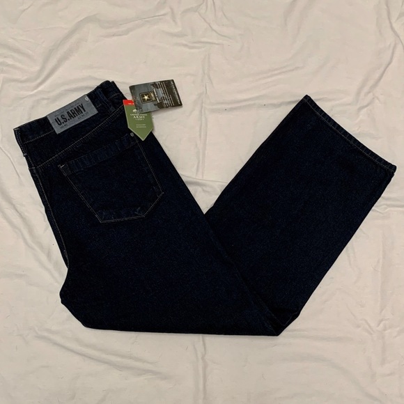 US ARMY Other - Men’s US ARMY Jeans Dark Wash! NEW! Size 38”x30”